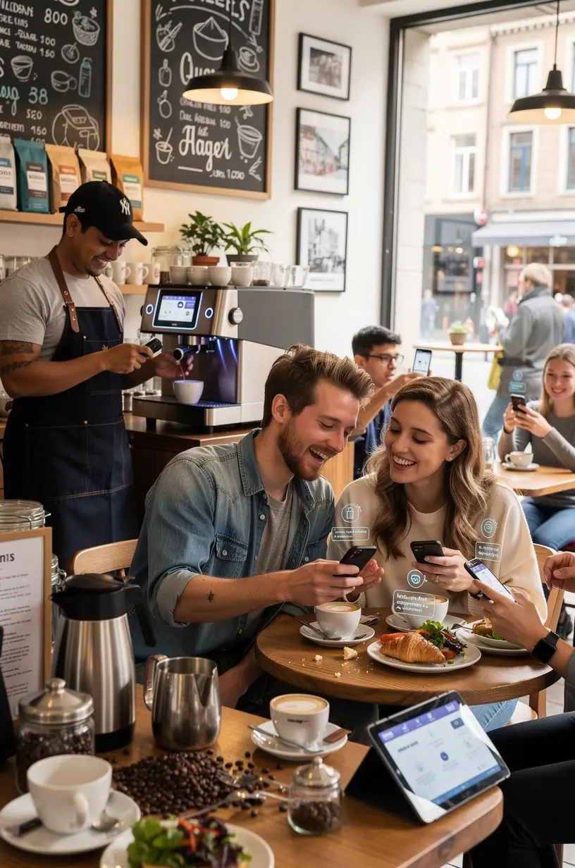 Mobile apps fostering community engagement in urban areas.