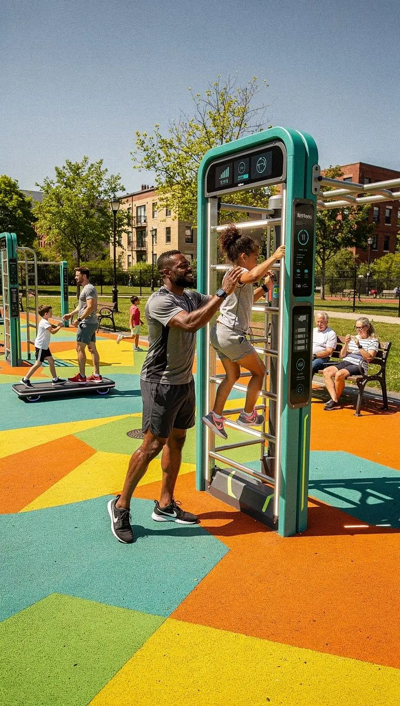 Sustainable transportation solutions in urban neighborhoods.